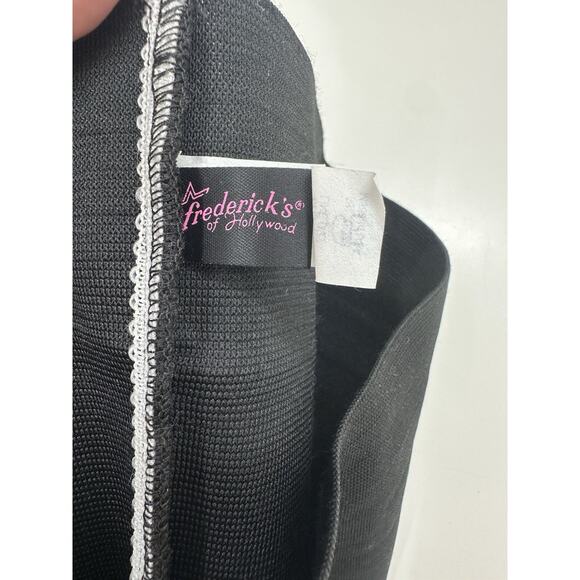 Fredericks of Hollywood Womens Undies Size XL Black Shapewear Girdle Vintage - Picture 5 of 12
